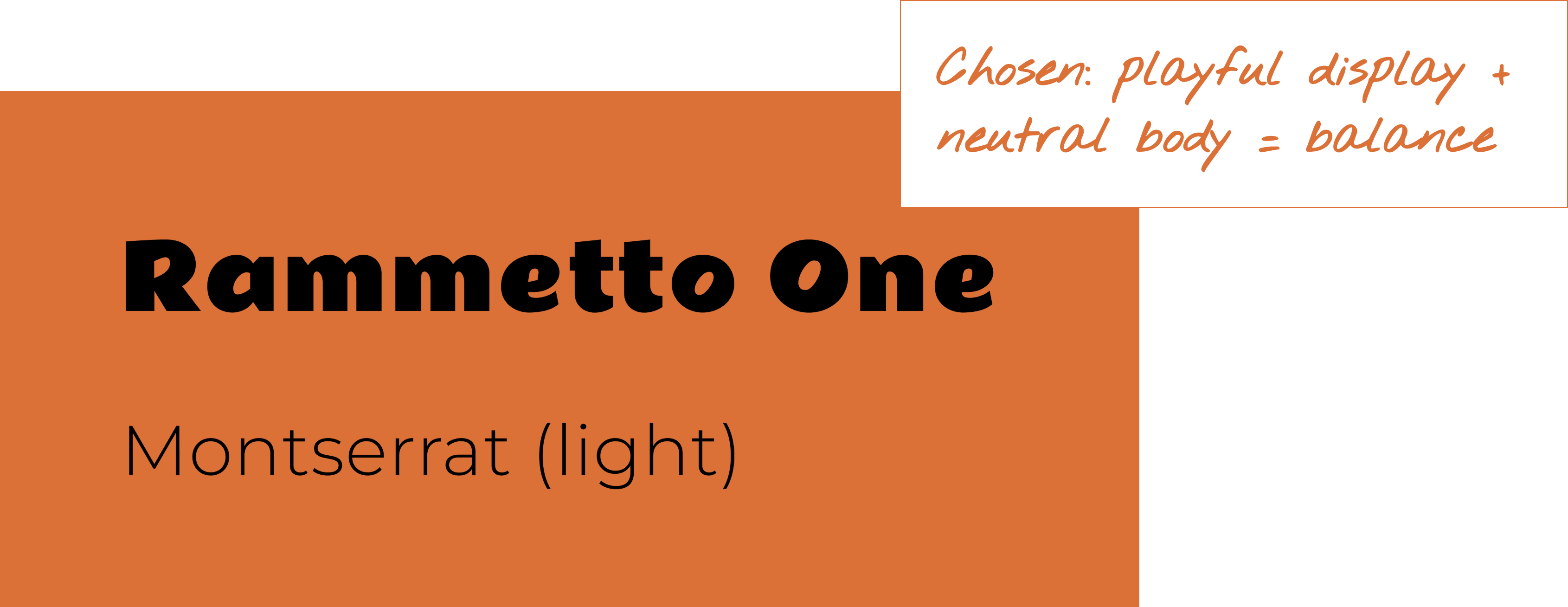 Expressive display paired with a neutral body type for balance.